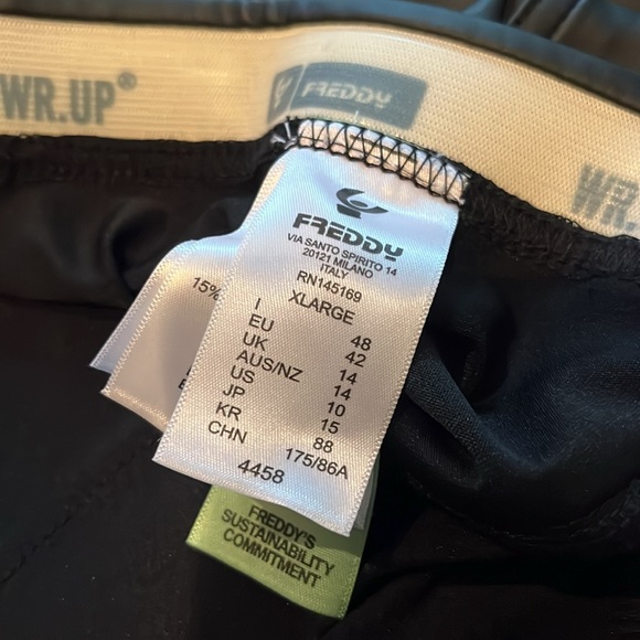 Freddy Faux Leather black pants size 10 - Picture 11 of 13